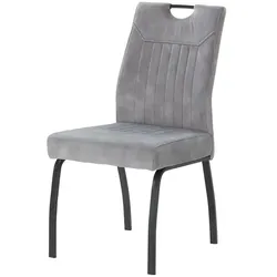 Stuhl extra belastbar  ¦ grau ¦ Maße (cm): B: 50 H: 96,5 T: 65.5