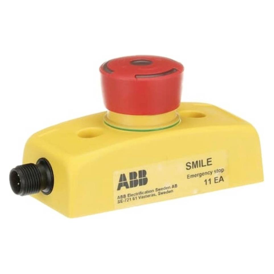 ABB Smile 11 EA Not-Aus-Schalter Rechteckig, Gelb (2TLA030051R0000)