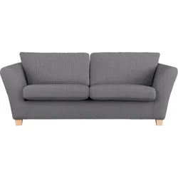 3-Sitzer-Sofa Devado Dunkelgrau Cord