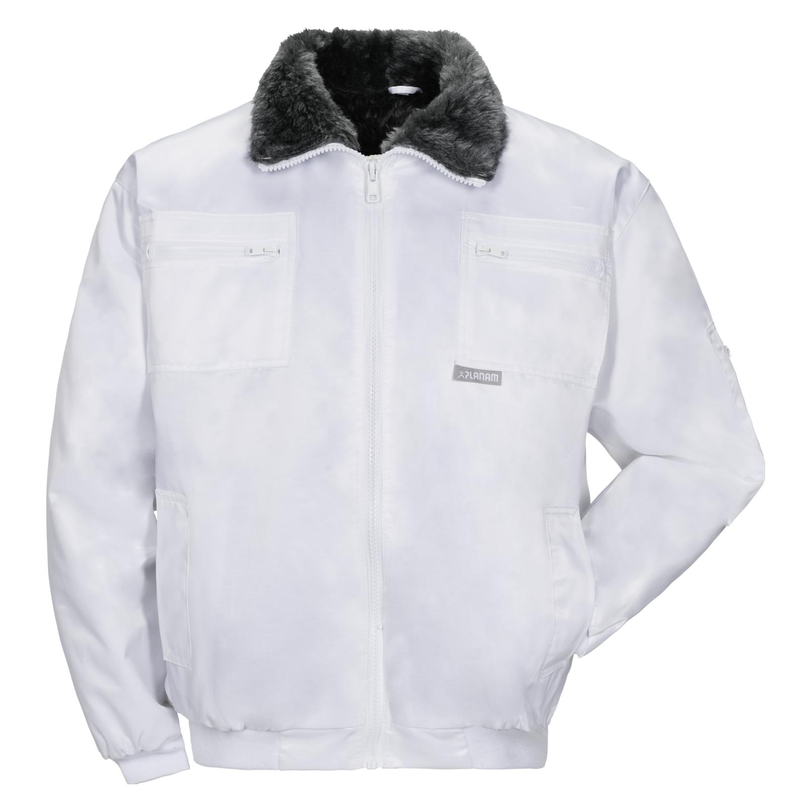 Planam Herren Pilotenjacke GLETSCHER weiss Grösse L (L) (10006960189716)