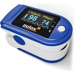 Pulox, Pulsoximeter + EKG, Pulsoximeter PO-200A Solo blau