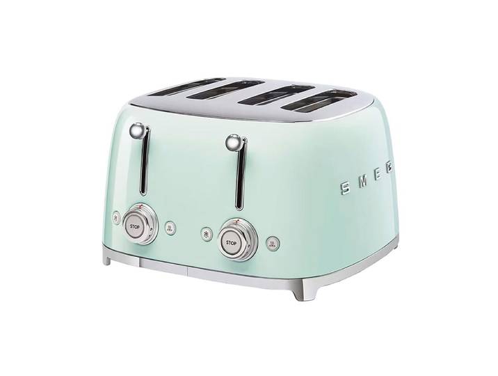 SMEG 50 s Retro Style 4 Scheiben Toaster pastellgrün'