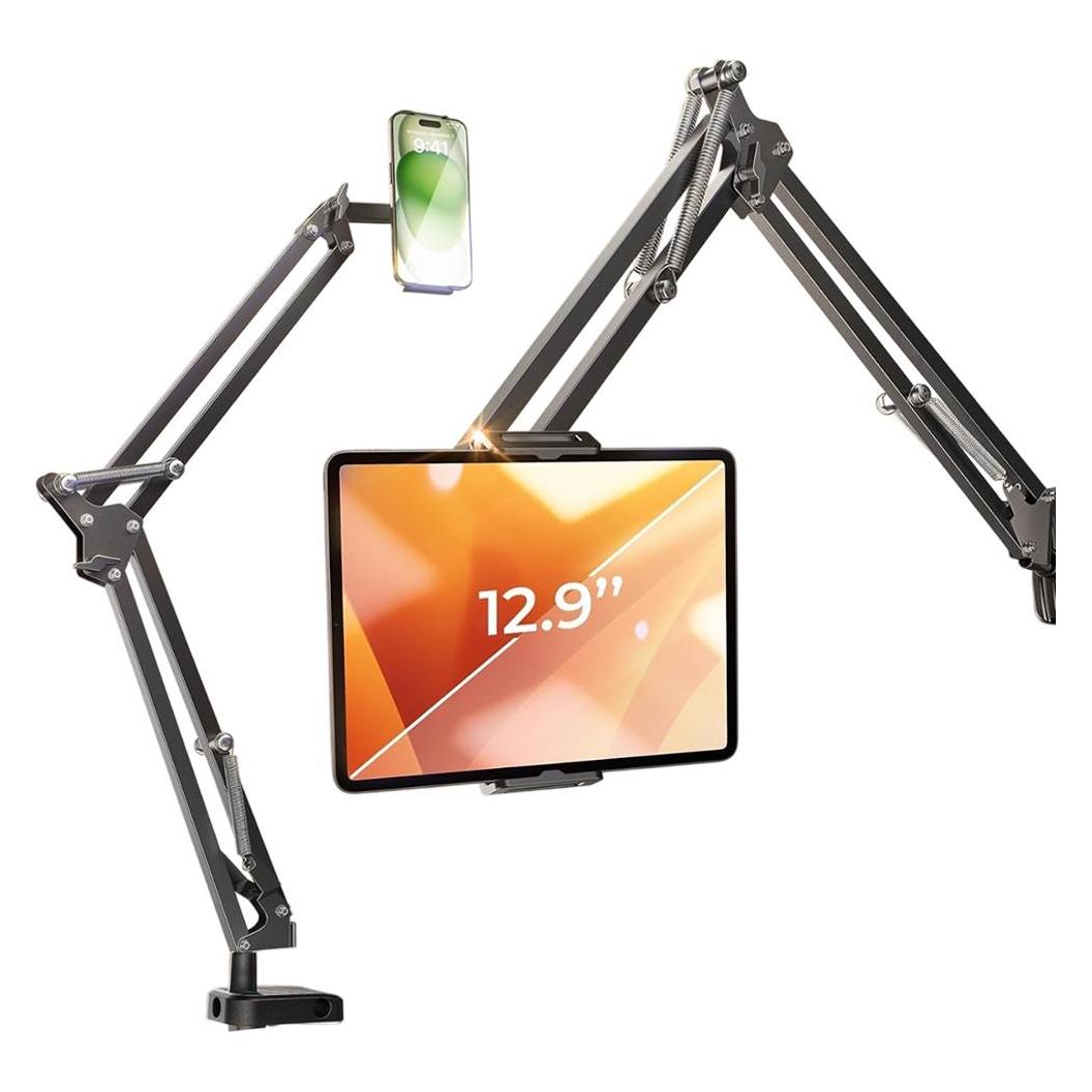 Lisen Stand fur Phone / Tablet, 4.7inch - 12.9inch, Black (61975672)
