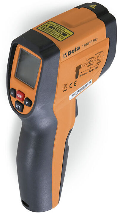 Beta 1760/IR500 Termometro digitale ad infrarossi con doppio puntamento laser