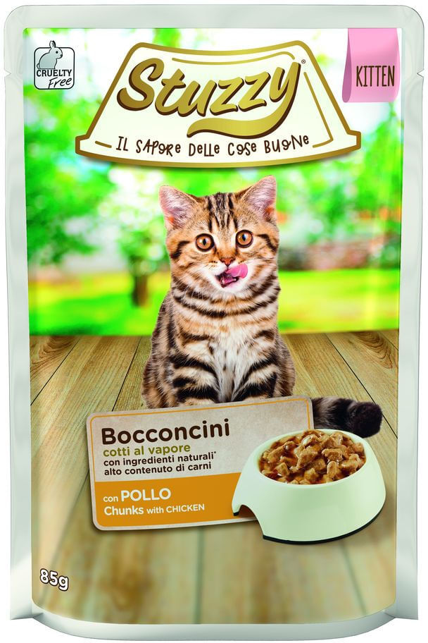 Stuzzy Kitten Busta Multipack 24x85G POLLO
