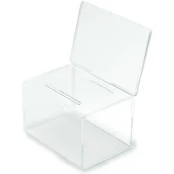 Deflecto, Briefkasten, Vorschlag-Spendenbox