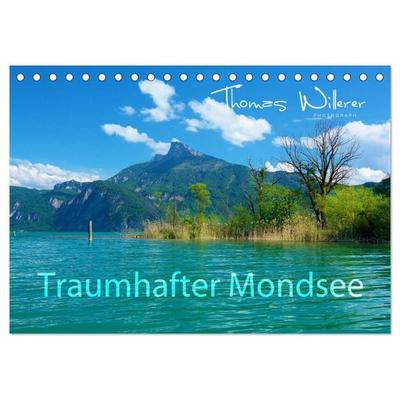 Traumhafter Mondsee (Tischkalender 2026 DIN A5 quer), CALVENDO Monatskalender