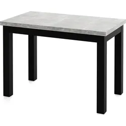 ESSTISCH Arden rechteckig, Beton Grau 100/60/73 cm