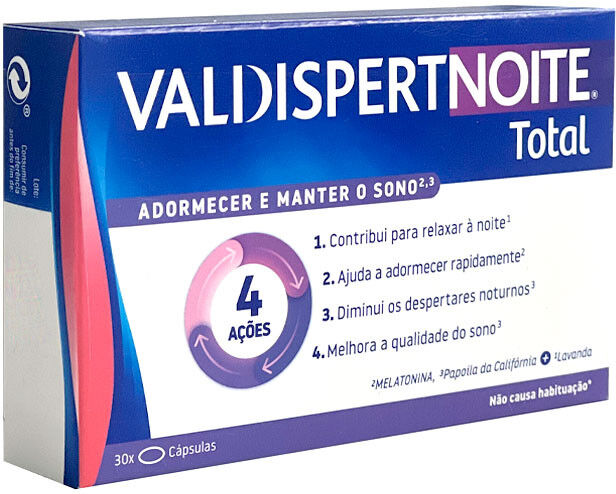 Valdispert Noite Total 30 cápsulas