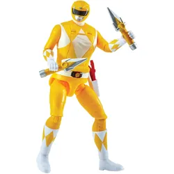 Playmates Power Rangers Actionfigur Auto-Morphin Yellow Ranger 12 cm
