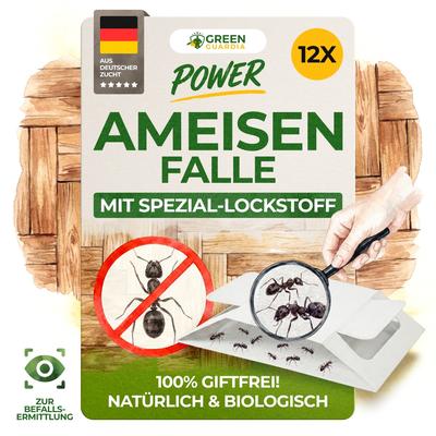 Green Guardia Ameisen Falle mit Spezial-Lockstoff: 12