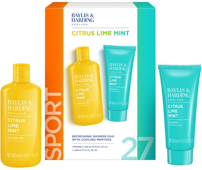 Baylis & Harding Men's Citrus Lime & Mint coffret cadeau pour homme