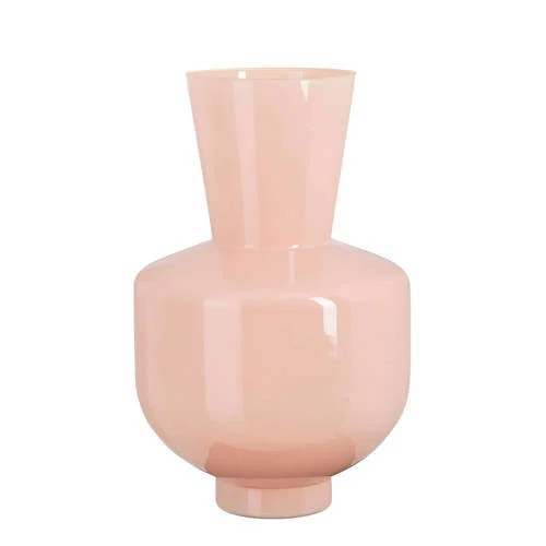 Mica Decorations vaas Judy - roze - Hoogte: 45 cm, Breedte: 28 cm