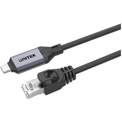 Unitek Ethernet USB C RJ-45 LAN-Kabel Netzwerkkabel 3m (3 m), Netzwerkkabel