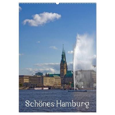 Schönes Hamburg (Wandkalender 2027 DIN A2 hoch), CALVENDO Monatskalender