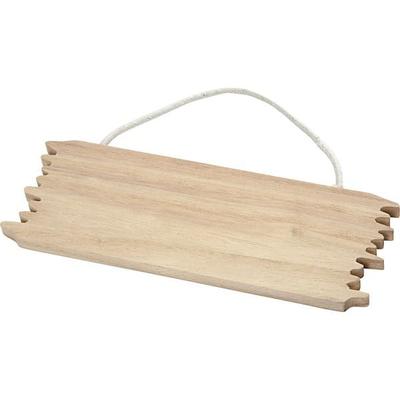 Creativ Company Saloon-Schild, Größe 16x5,5 cm, Dicke 7 mm, 1 Stk