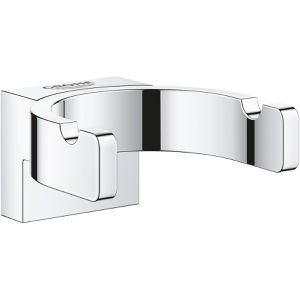 GROHE Handtuchhalter Selection 41049000, silber, zur Wandmontage, verchromtes Metall, Länge 5,6 cm