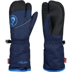 TROLLKIDS Kids Troll 3 Finger Glove, Größe 45 in Blau Blau