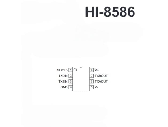 Puce de pilote HI-8586PST