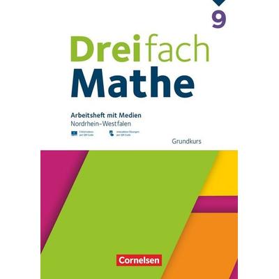 Dreifach Mathe - Nordrhein-Westfalen - Ausgabe 2022 - 9. Schuljahr, Taschenbuch von , Cornelsen Verlag, 978-3-06-002606-7