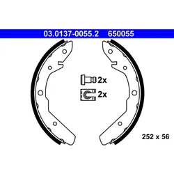 Bremsbackensatz ATE 03.0137-0055.2 für VW Transporter T2