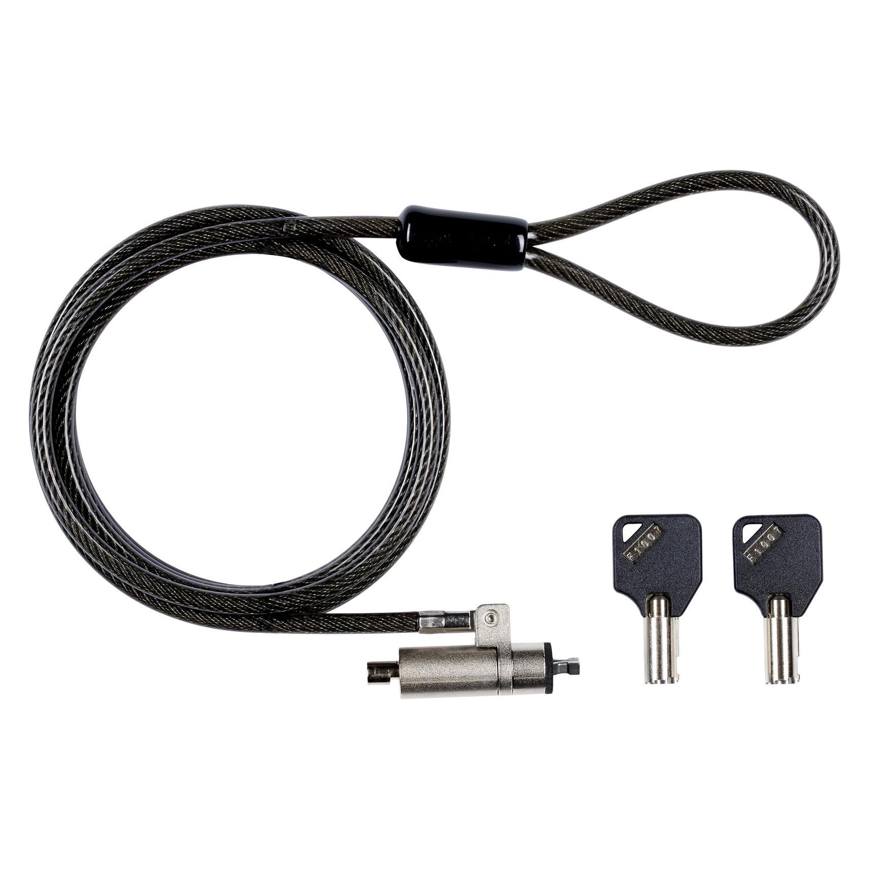 Gearlab Notebook Lock w. Keys Wedge (WDG08)
