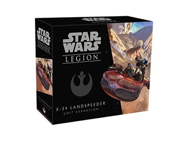 Atomic Mass Games, Star Wars Legion: Rebel Expansions: X-34 Landspeeder Unit, Unit Expansion, Miniatures Game, Ages 14+, 2 Players, 90 Minutes Playing Time