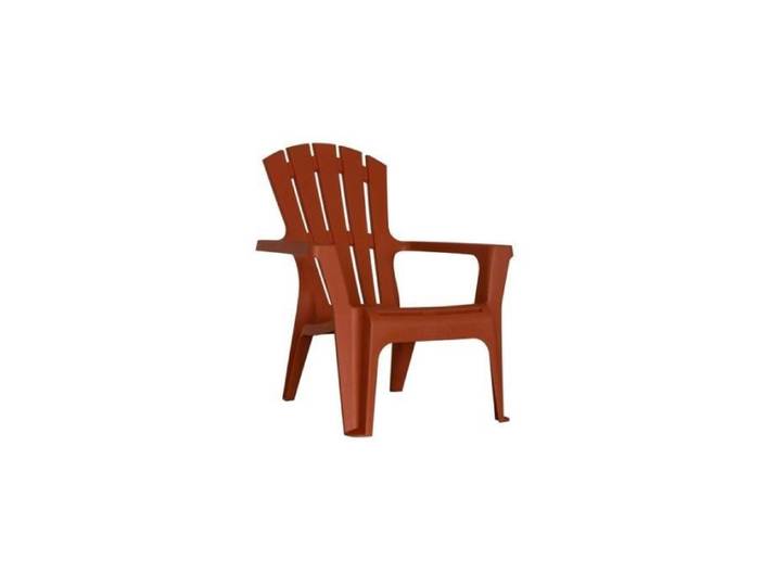 Fauteuil - BICA - Adirondack - Résine Injectée - Orange/Cuivré - 1 Personne