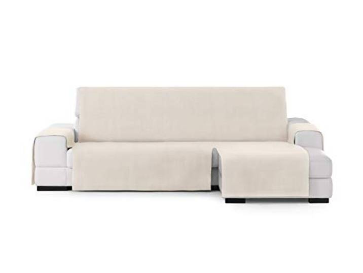Eysa Practica chaise longue 290cm droite vue frontale Levante couleur 01-beige