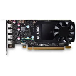 PNY VCQP620V2-SB Grafikkarte NVIDIA Quadro P620 V2 GDDR5 (2 GB, GDDR5), Grafikkarte, Schwarz