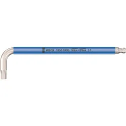 Wera 3950 SPKL Multicolour Winkelschlüssel, metrisch, Edelstahl Blau - 05022668001 - Blau