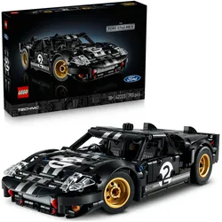 LEGO Technic 42223 1966 Ford GT40 MKII Rennwagen, Modellauto Erwachsene