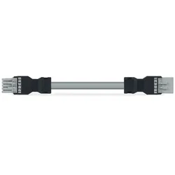 Wago 891-8995/006-303 konfektionierte Verbindungsleitung,Eca,Buchse Stecker,grau 8918995006303
