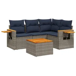vidaXL, Gartenlounge, Kade (Mit Tisch)