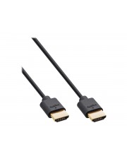 InLine Slim Ultra High Speed HDMI Kabel 8K4K Stecker schwarz gold 1 Audio/Multimedia Digital/Display/Video Netzwerk Lautsprecher 1,5 m (17911S)
