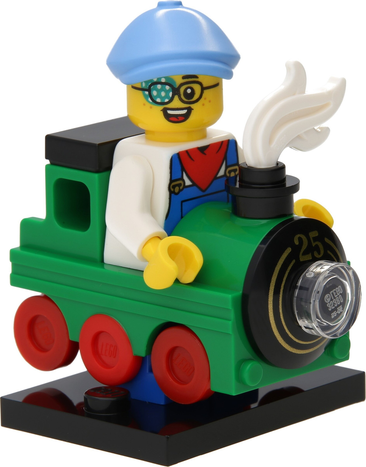 Lego Train Kid Serie 25 Complete set met standaard en accessoires