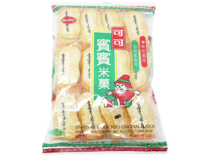 BIN BIN Rijstcracker Naturel 150 g
