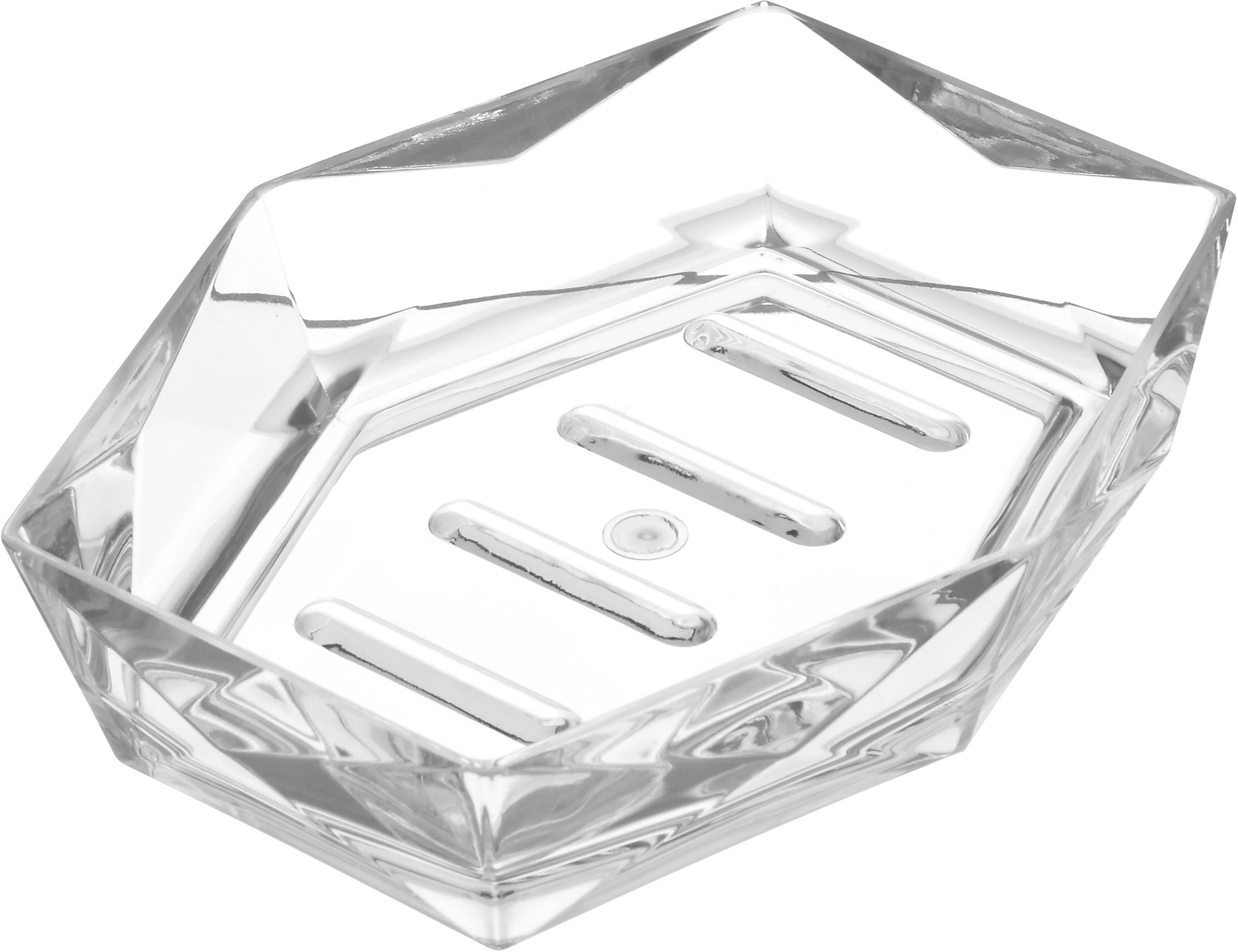 Tecnomat PORTASAPONE DIAMANTE IN RESINA TRASPARENTE