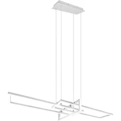 LED-Hängeleuchte Salinas in Weiß max. 34 Watt