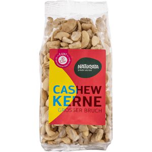 Naturata Cashewkerne großer Bruch, BIO, naturbelassen, im Beutel, 200 g