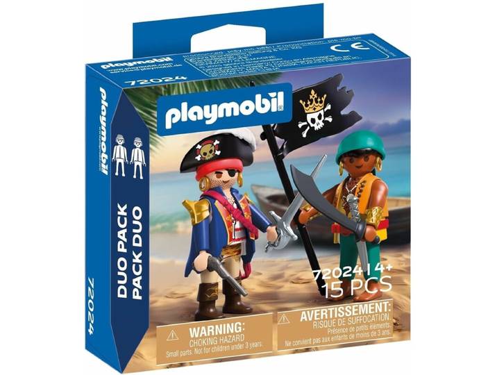 PLAYMOBIL Set Pirates DuoPack (MPN : 72024)