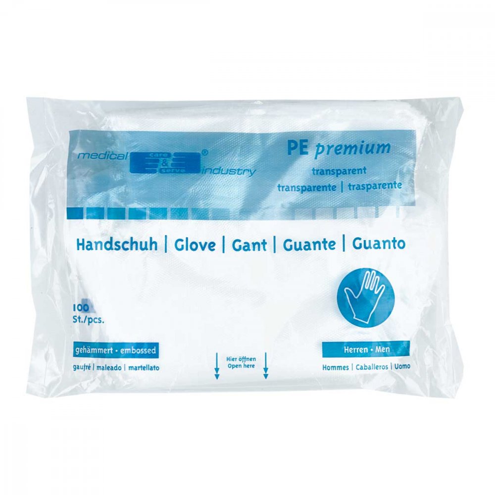 Büttner-Frank GmbH Handschuhe Einmal Herren Polyäthylen 03186577
