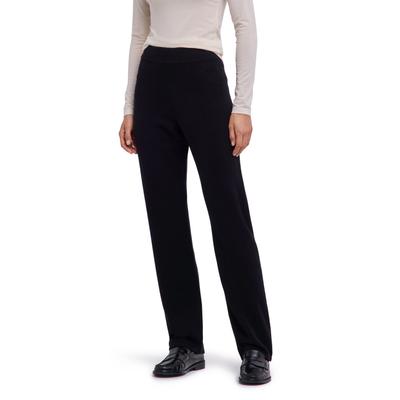 Outdoorhose FALKE "Pure Cashmere", Damen, Gr. L, N-Gr, schwarz (3000), Hosen Outdoorhose