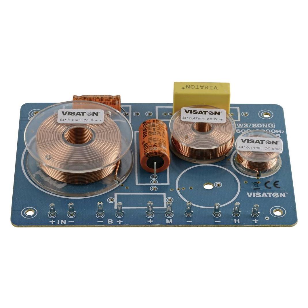 Visaton Frequenzweiche HW 3/80 NG (3 Weg) (5406)