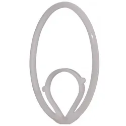 f-tronic Fixierungsclip f-clip, für Schlitzbreite ≤ 55 mm - 50 Stück