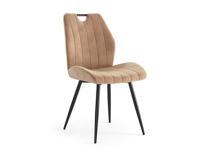 designimpex Esszimmerstuhl Design SO-1 Esszimmerstuhl Stuhl Stühle Samt Esszimmer Velour