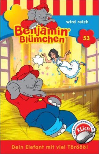 Benjamin Blümchen - Benjamin Bluemchen - Folge 53: Benjamin wird reich [Musikkassette] [Musikkassette] - Preis vom 16.10.2026 11:41:07 h