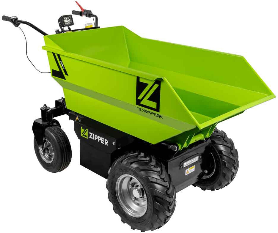 Zipper ZI-ED500 Motocarriola a 4 ruote a batteria 500 kg 1000W