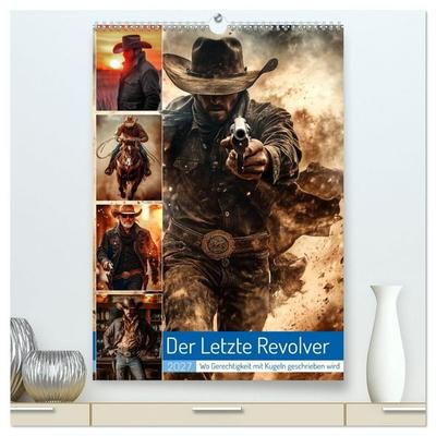 Der Letzte Revolver (hochwertiger Premium Wandkalender 2027 DIN A2 hoch), Kunstdruck in Hochglanz