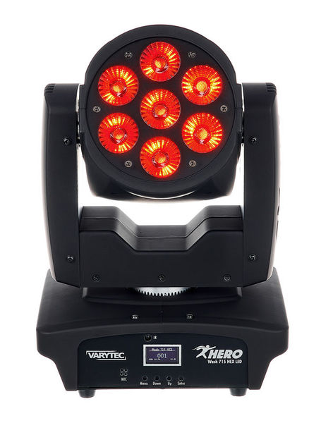 Varytec Hero Wash 715 HEX LED